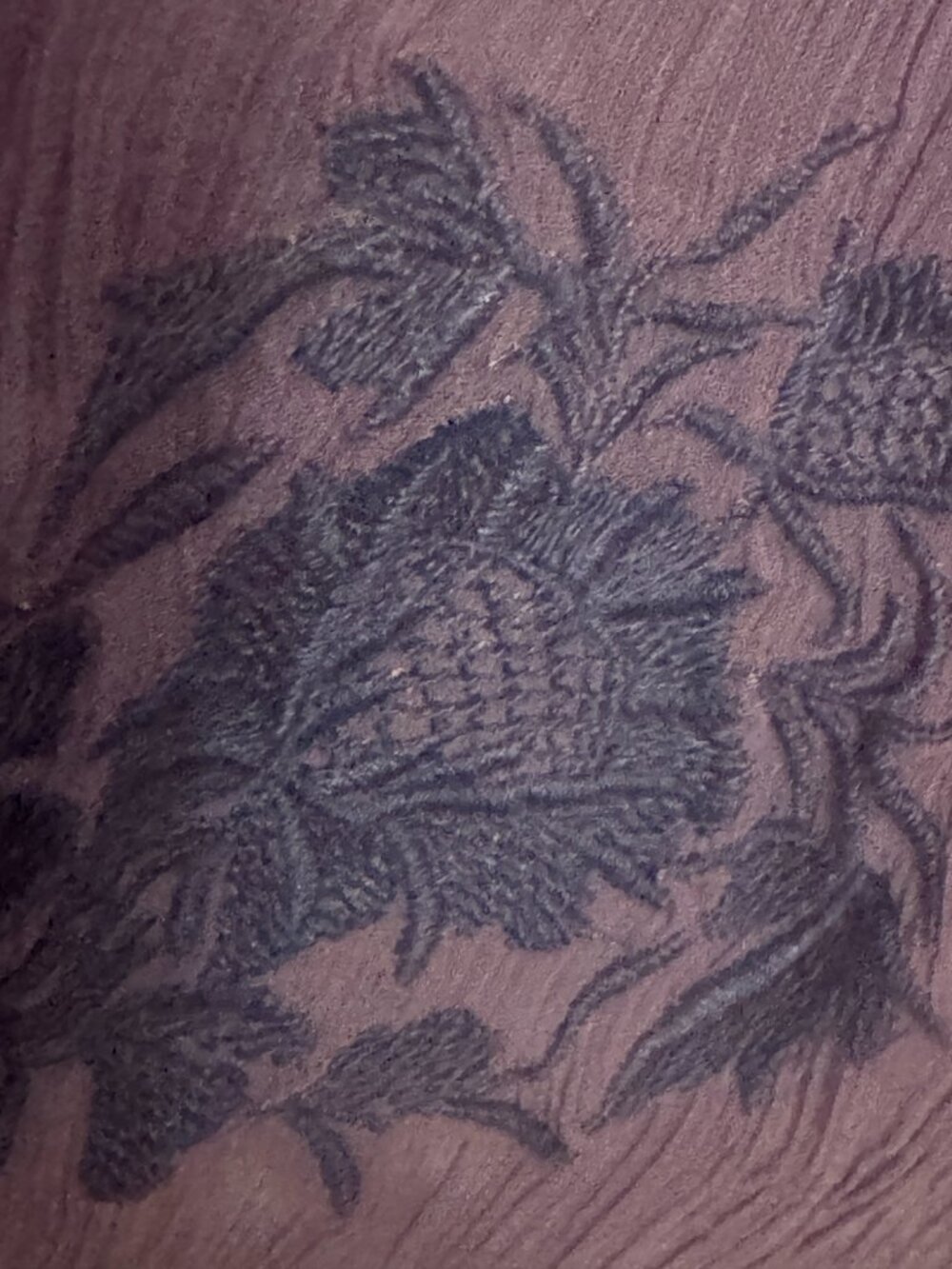 Sundance 100% Cupro Boho Dress: Periwinkle with Embroidered Florals - Picture 3 of 4